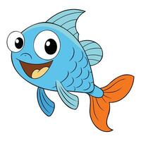 Vibrant Fish Pattern vector