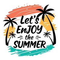 Sunshine Vibes Tee Designs vector
