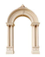 Architecture archway 3d render png