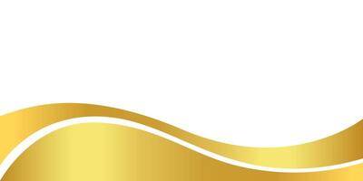 gold wave gradient for a banner background, golden wave corner shape for banner, stripes golden graphic vector