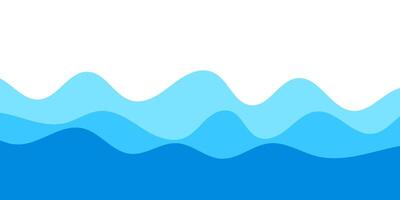 water wavy splash shape for background, ocean waves, landscape water ripple for background, water surface, ocean graphic pattern vector