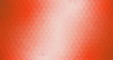 Abstract red triangle polygonal mosaic background generative art for modern templates vector