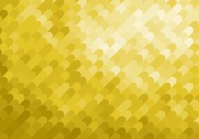 Diagonal Yellow Tounded Tiles Background Pattern vector