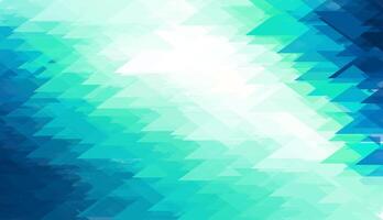 Blue Gradient Stacked Triangles Mosaic Background vector