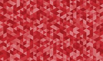 Abstract red polygonal mosaic background featuring triangular low poly shapes and geometric origami patterns vector