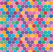 Abstract circles pattern background featuring vibrant geometric shapes for fabric and surface designs vector
