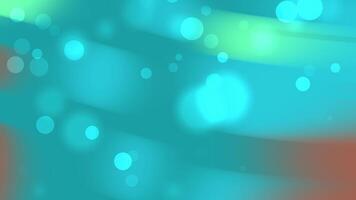 Teal blurred lines and bokeh lights ideal for backgrounds, graphic design, web banners, social media posts, and artistic projects. video