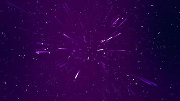 Purple abstract light burst resembling a nebula suited for backgrounds, digital design, science fiction projects, and cosmicthemed content creation. video