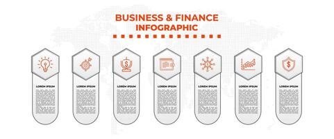 Trending abstract infographic design. Business and finance infographic template. Infographic template art for business and finance. Info graph template design used for business and finance vector