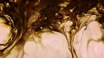 An Abstract Ink Paint Diffusion Paradox Illusion Shapes video