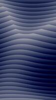 Abstract Background of Undulating Horizontal Lines in Deep Blue and Gray Tones Graphic Design Element for Modern Digital Display video