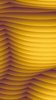 Seamless Loop of Gold to Purple Gradient Waves in Smooth Undulating Motion for a Modern Abstract Background Texture video