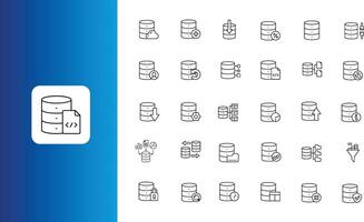 Pixel perfect. Editable stroke. The set contains icons Questionnaire Feedback vector
