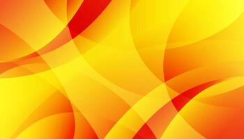 Abstract orange background with dynamic effect vector