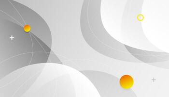 Abstract background with circles and lines. vector
