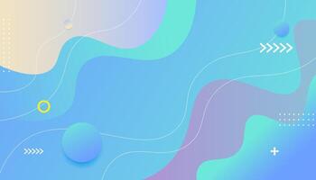 Abstract background. Fluid shapes composition. vector