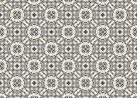 Decorative art Pattern with Geometric Element vector
