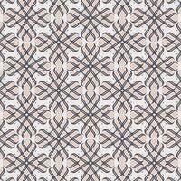 Vintage Style Abstract Floral Shape Repeat Pattern template vector