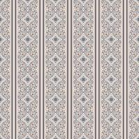 Elegant Vintage Style Abstract Floral Shape Repeat Pattern. vector