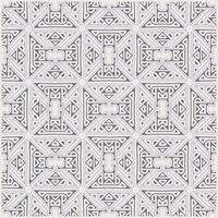 motif Style Abstract Floral Shape Seamless Repeat Pattern vector