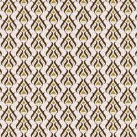 Elegant Vintage Style Abstract Floral Shape Repeat Pattern textile vector