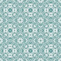 Teal Swirl Pattern design template. vector