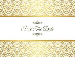 luxury invitation background style ornamental pattern. vector