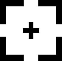 Target aim goal icon. Focus target symbol sign. Illustration design vector
