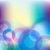 Modern Abstract Orbs, Transparent Circle Background with Copy Space vector