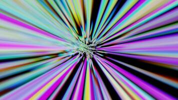 a colorful light burst is shown in this image video