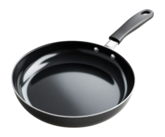Nonstick Frying Pan with Handle on Transparent Background Image png