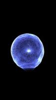 Luminescent Blue Circular Cell Loop video