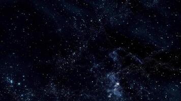 A Journey Through Star Fields in Space video