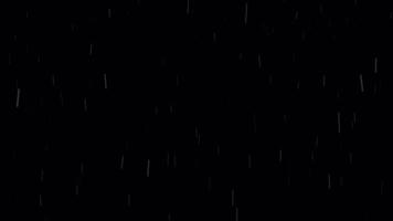 Rain Falling with Alpha Channel video