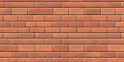 Seamless Red Brick Wall Texture photo