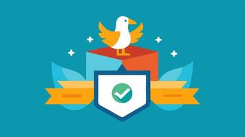 Secure Voting Network. vector