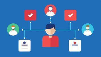 Remote Voting Options. vector