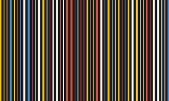Colorful Vertical Stripes Pattern. Vibrant Multicolored Lines on Black Background. Abstract Art Design for Creative Projects and Visual Appeal vector