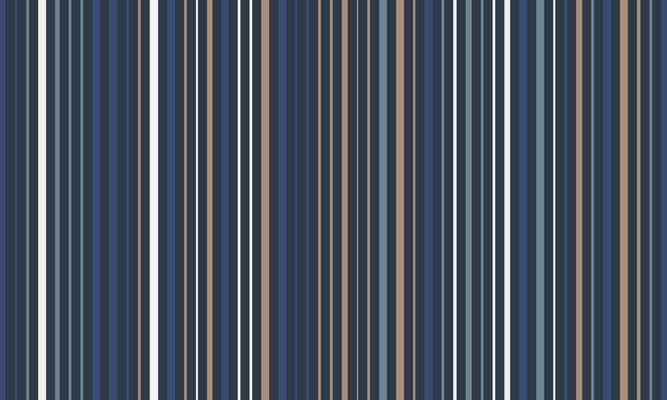 Colorful Vertical Stripes Pattern. Modern Abstract Design with Blue, Brown, and White Lines. Geometric Aesthetic for Home Decor, Fashion, Textiles, and Digital Media. Unique Art Background