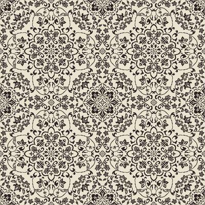 Graceful damask design inspired by ancient ethnic art