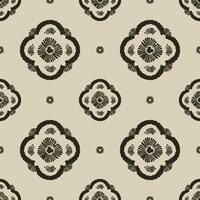 Rustic yet refined ikat damask for versatile applications. vector