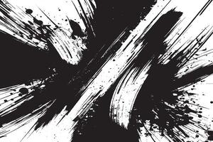Explore this bold black and white ink splash artwork, perfect for backgrounds, prints, and digital art. A dynamic, high-contrast abstract design ideal for creative and professional use. vector