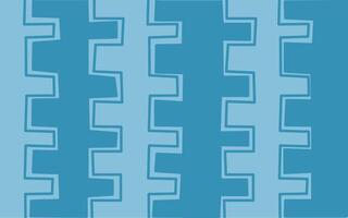 Seamless Blue Puzzle Geometric Pattern Background vector