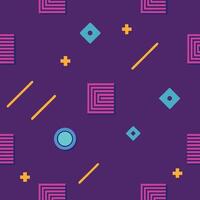 a purple background with geometric shapes and lines vector