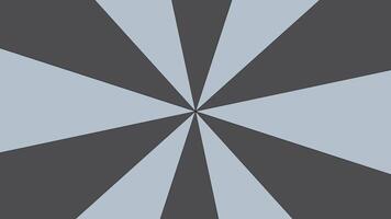 Rotating retro sunburst loop animation. radial brown central point. video