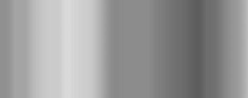 Mirror metal gradient with silver background. Chrome foil steel. Glass and stainless surface with glossy glare and light sheen. Smooth aluminum plate with titanium frame and realistic cold reflection. vector