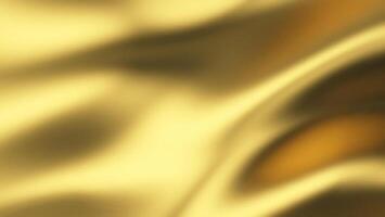 Silk gold wave background with satin liquid golden for luxury fabric pattern. Smooth abstract flag design with cloth yellow material in ribbon 3d. Wedding premium drapery with velvet shiny. vector