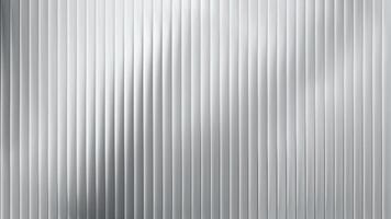 Corrugated wall background with reeded metal panel pattern and white glass texture effect. Abstract plastic siding plate with zinc steel sheet and ribbed roof. Reed reflection and chrome surface. vector