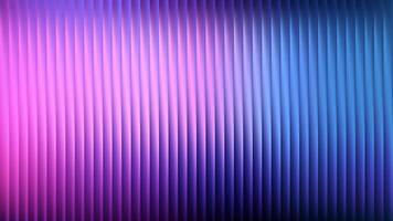 Fractal gradient glass with neon pattern effect creates abstract background. Texture vertical with blue green geometric fluorescent distortion of glossy prism. Ribbed purple vibrant summer blur vector