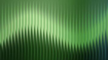 Green gradient ribbed glass background with wave texture. Vertical metal reed window pattern with 3D light lines and fluted plastic. Frosted industry plate with premium polycarbonate. vector